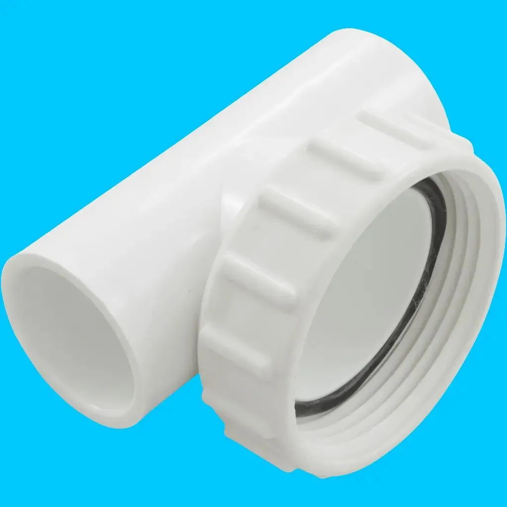 1-1/2" Pump Tee, 1-1/2" x 1 x 1 Pump Tee Union Low Profile (601103) 1-1/2 Pump Tee