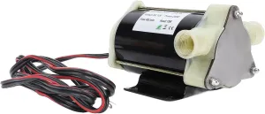12V Water Transfer Pump, Water Circulation Pump Water Pumps 12V Self Priming Bilge Pump 200w 12m Head 40L min Water Transfer Flexible Impeller Pump for Freshwater Saltwater