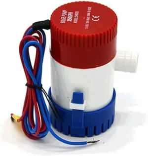 12v/24 bilge pump, 350 GPH submersible boat water pump, electric pump for boats(24V)