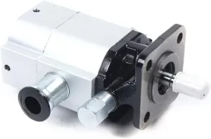 13GPM 2 Stage Hydraulic Log Splitter Pump Hi Lo Gear Pump 3000PSI 1/2" Shaft