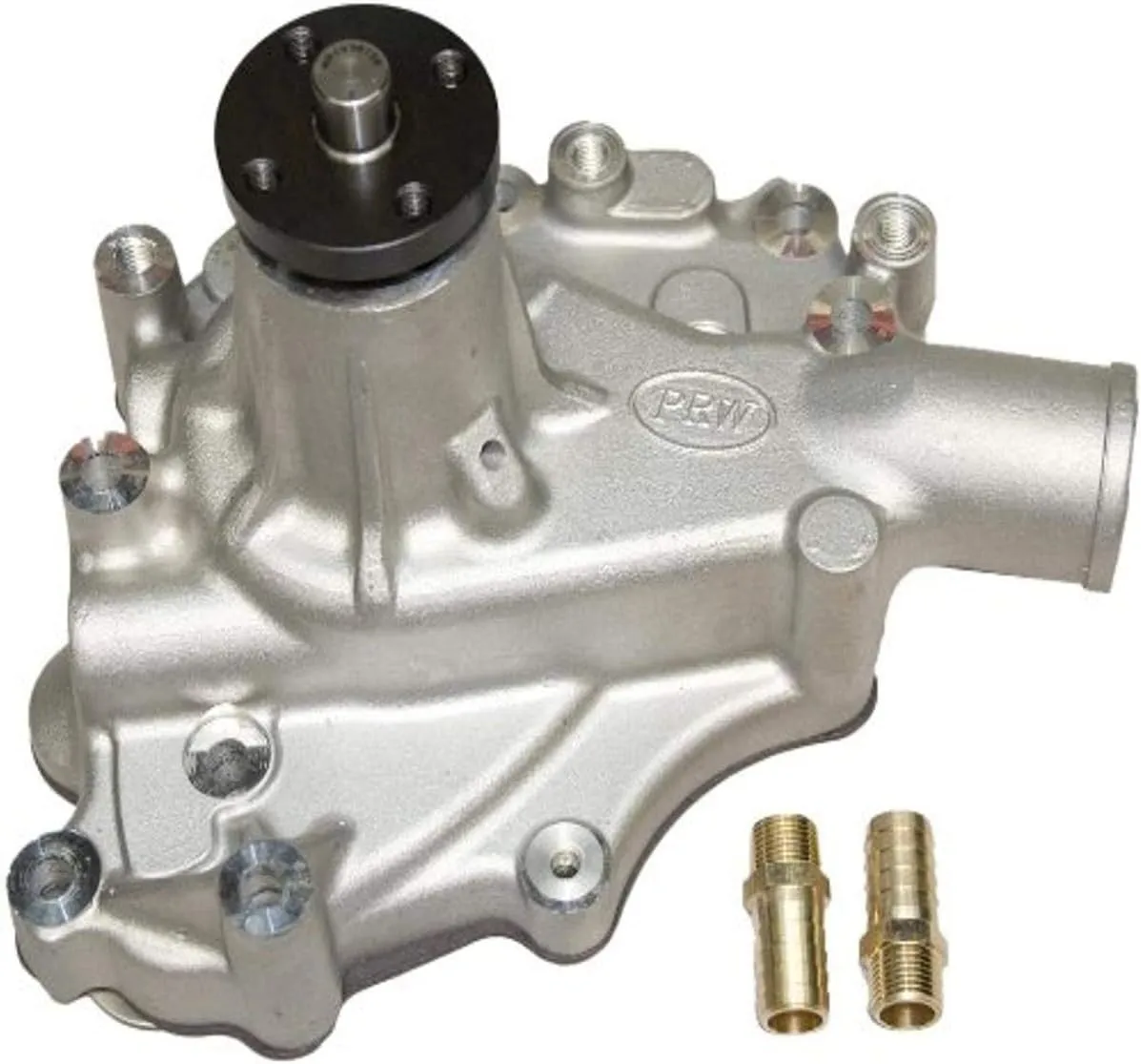 1430200 Performance Quotient As-Cast High Flow Left Inlet Aluminum Water Pump for Ford 302 1970-78, 351W 1970-87