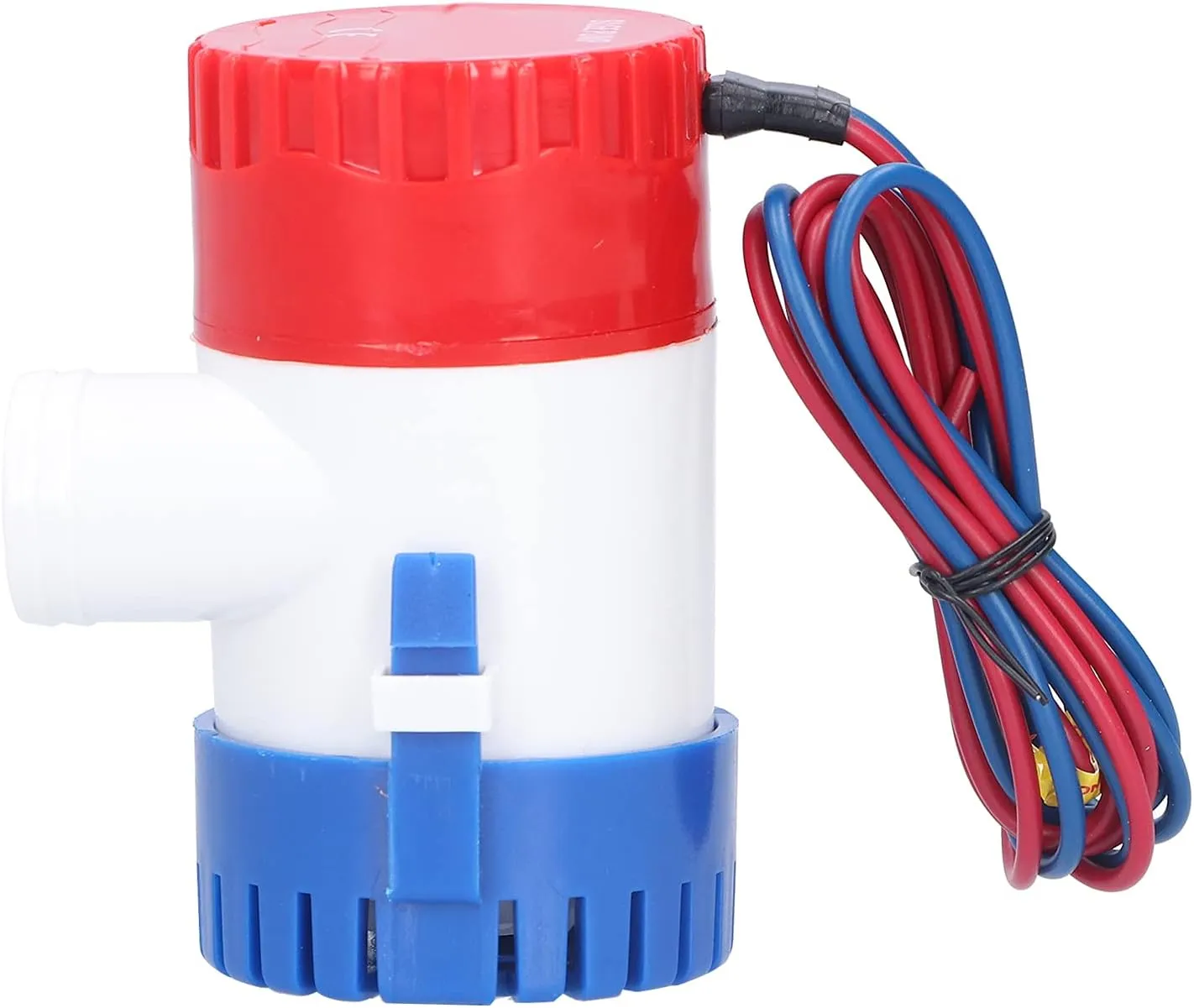 350GPH, 500GPH, 750GPH Bilge Pump with Shock ABS Housing, Stainless Steel Shaft, Easy to Clean Filter for Sea Water Quality Analysis, Ship Bilge Sewage Discharge (DC24V