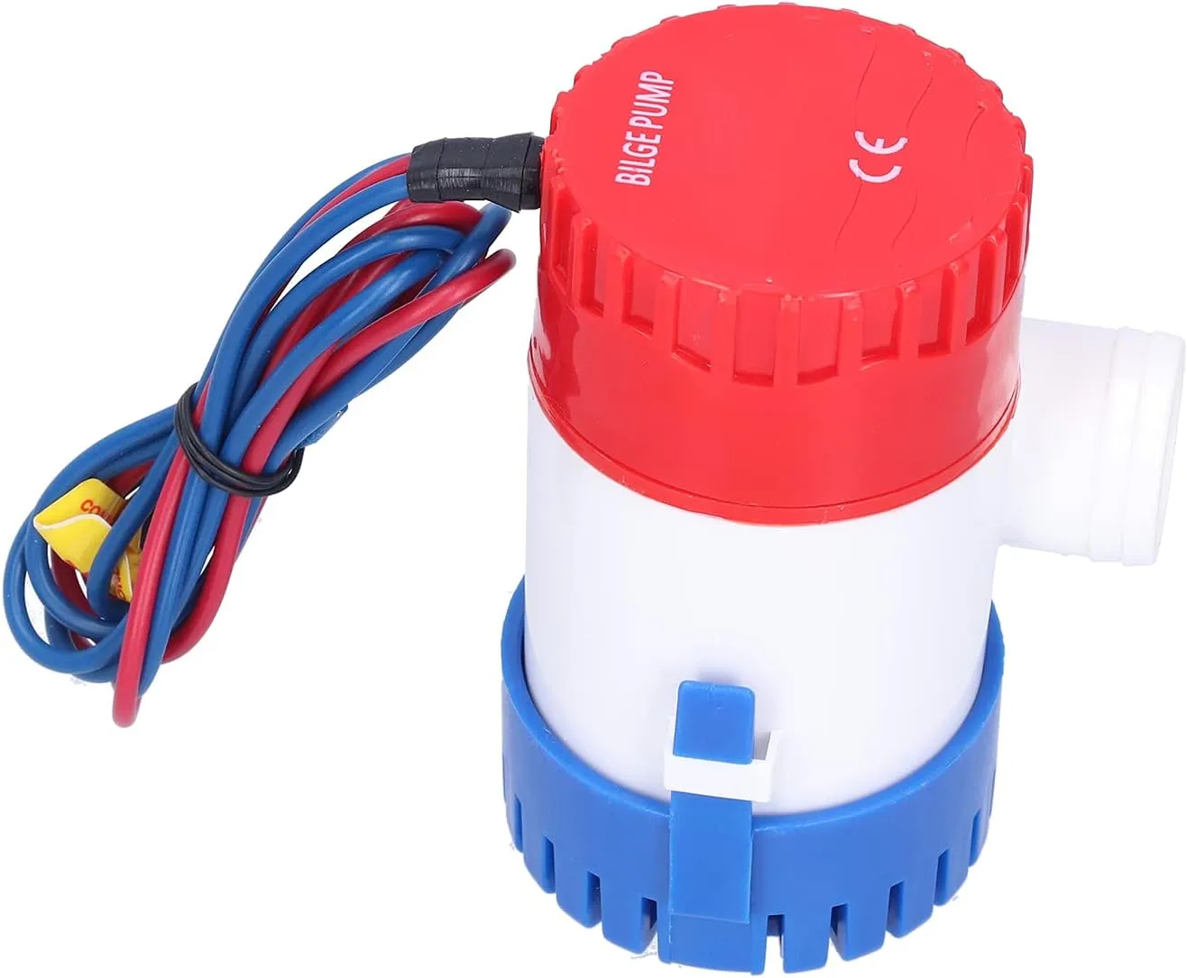 350GPH, 500GPH, 750GPH Bilge Pump with Shock ABS Housing, Stainless Steel Shaft, Easy to Clean Filter for Sea Water Quality Analysis, Ship Bilge Sewage Discharge (DC24V