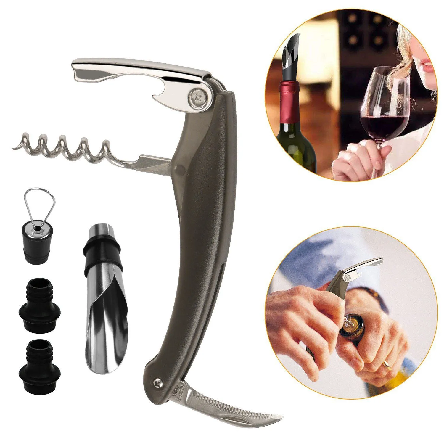 5-Pack: Wine Bottle Opener Set