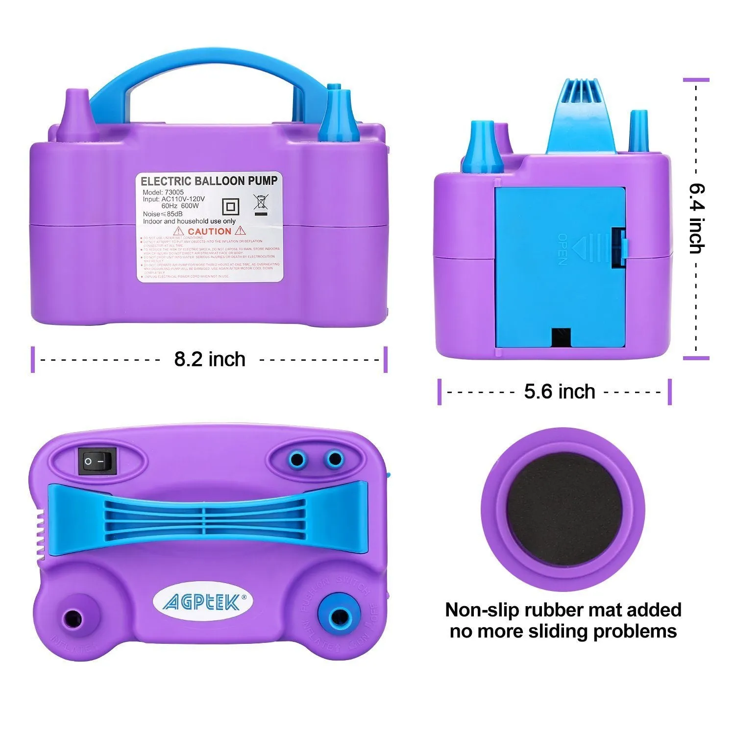AGPTEK Electric Air Balloon Pump