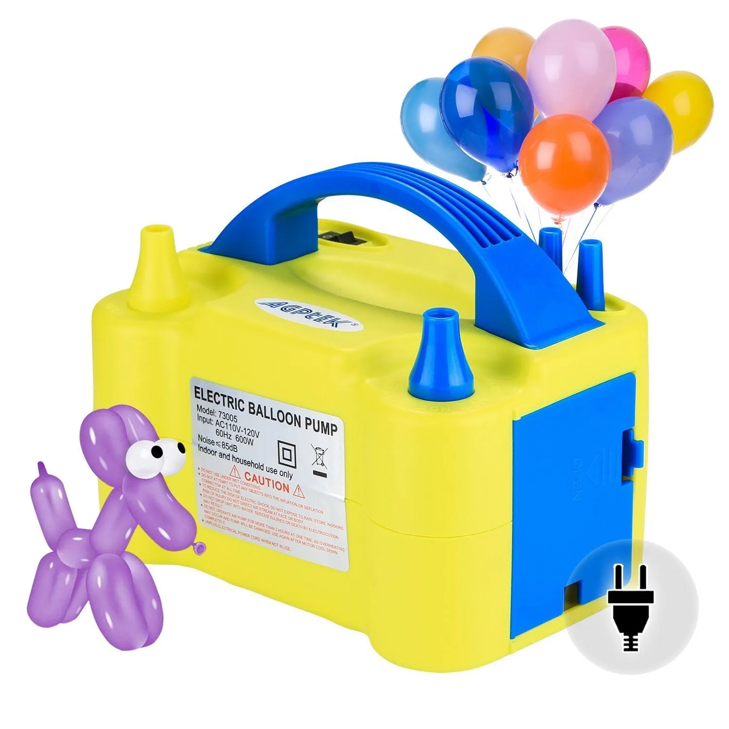 AGPtEK Portable Electric Air Balloon Pump