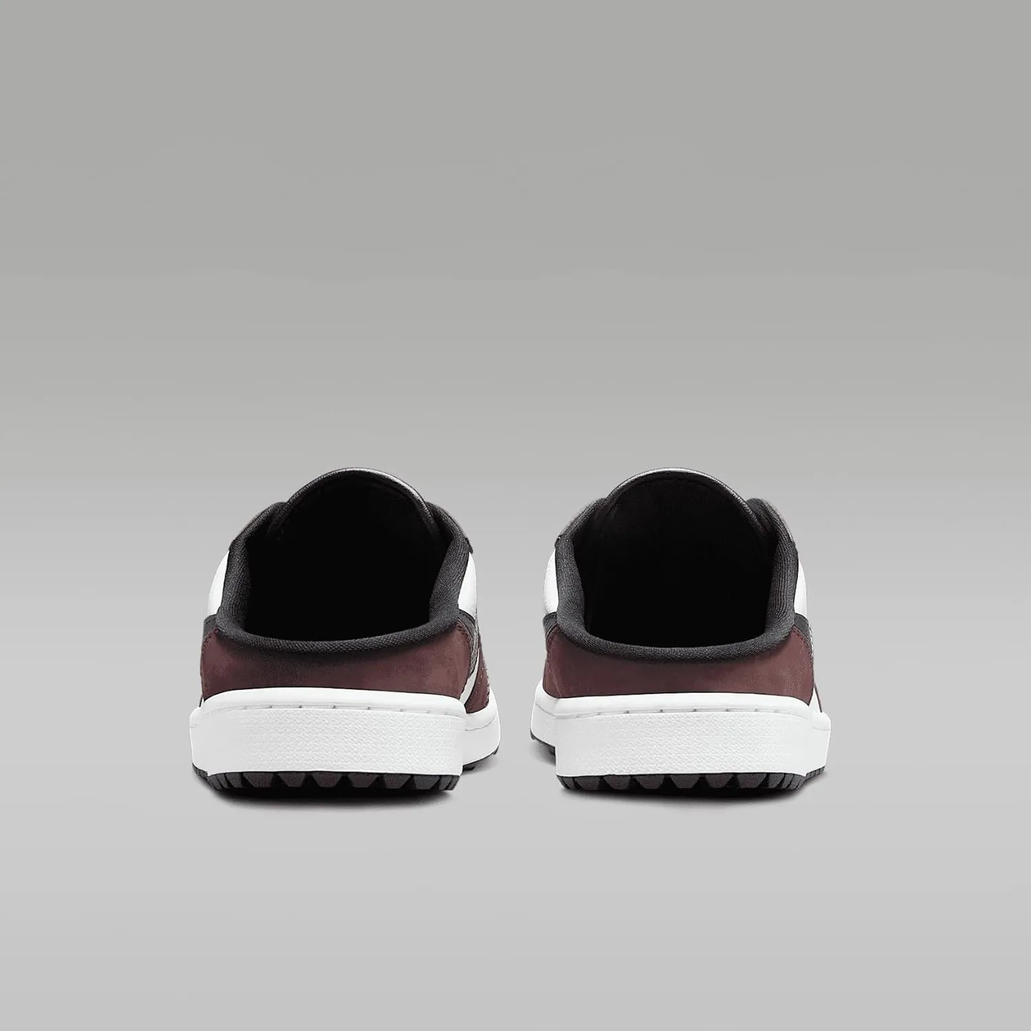 Air Jordan Mule Golf Shoes (FJ1214-001, Black/White/Varsity Red)