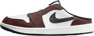 Air Jordan Mule Golf Shoes (FJ1214-001, Black/White/Varsity Red)