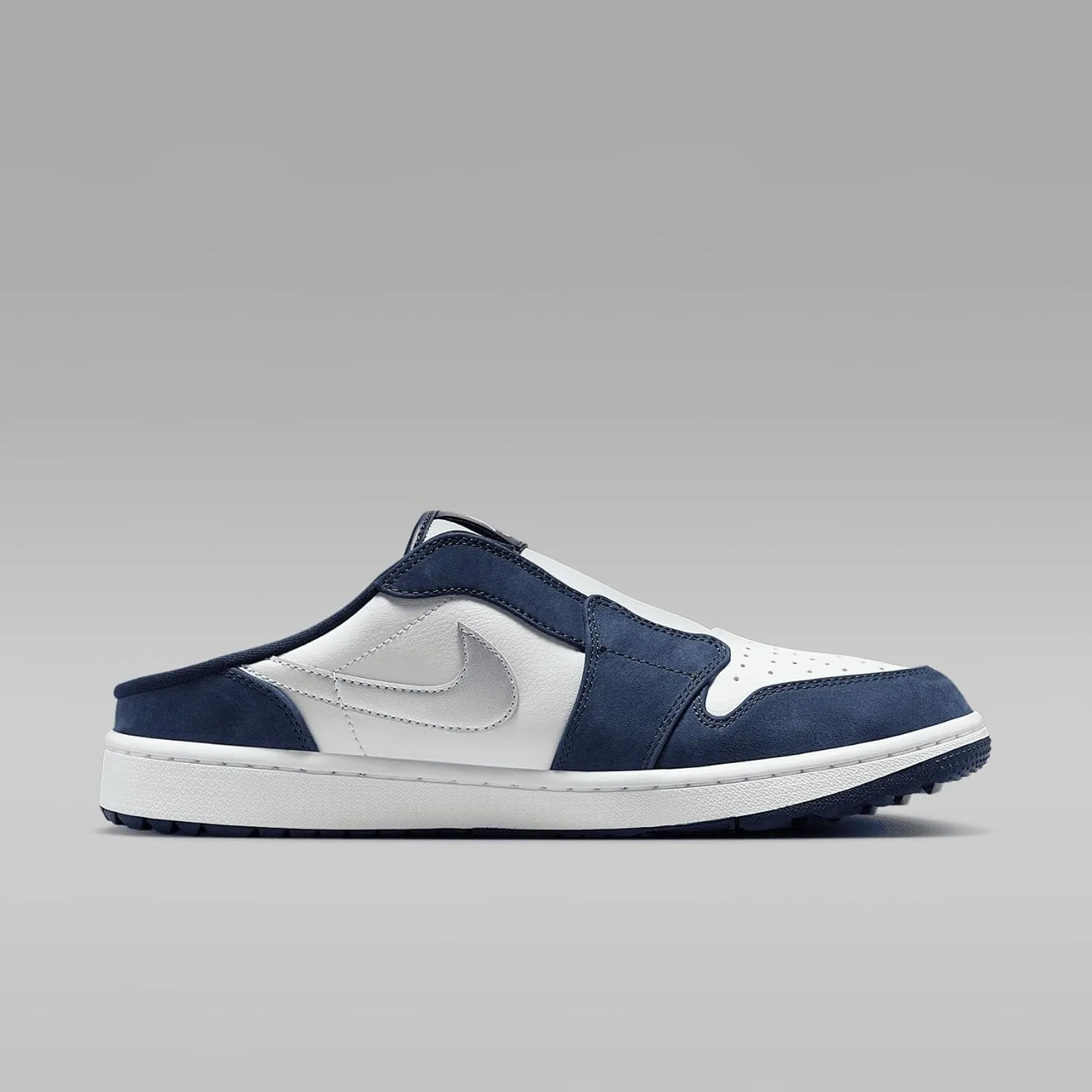Air Jordan Mule Golf Shoes (FJ1214-001, Black/White/Varsity Red)