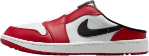 Air Jordan Mule Golf Shoes (FJ1214-001, Black/White/Varsity Red)