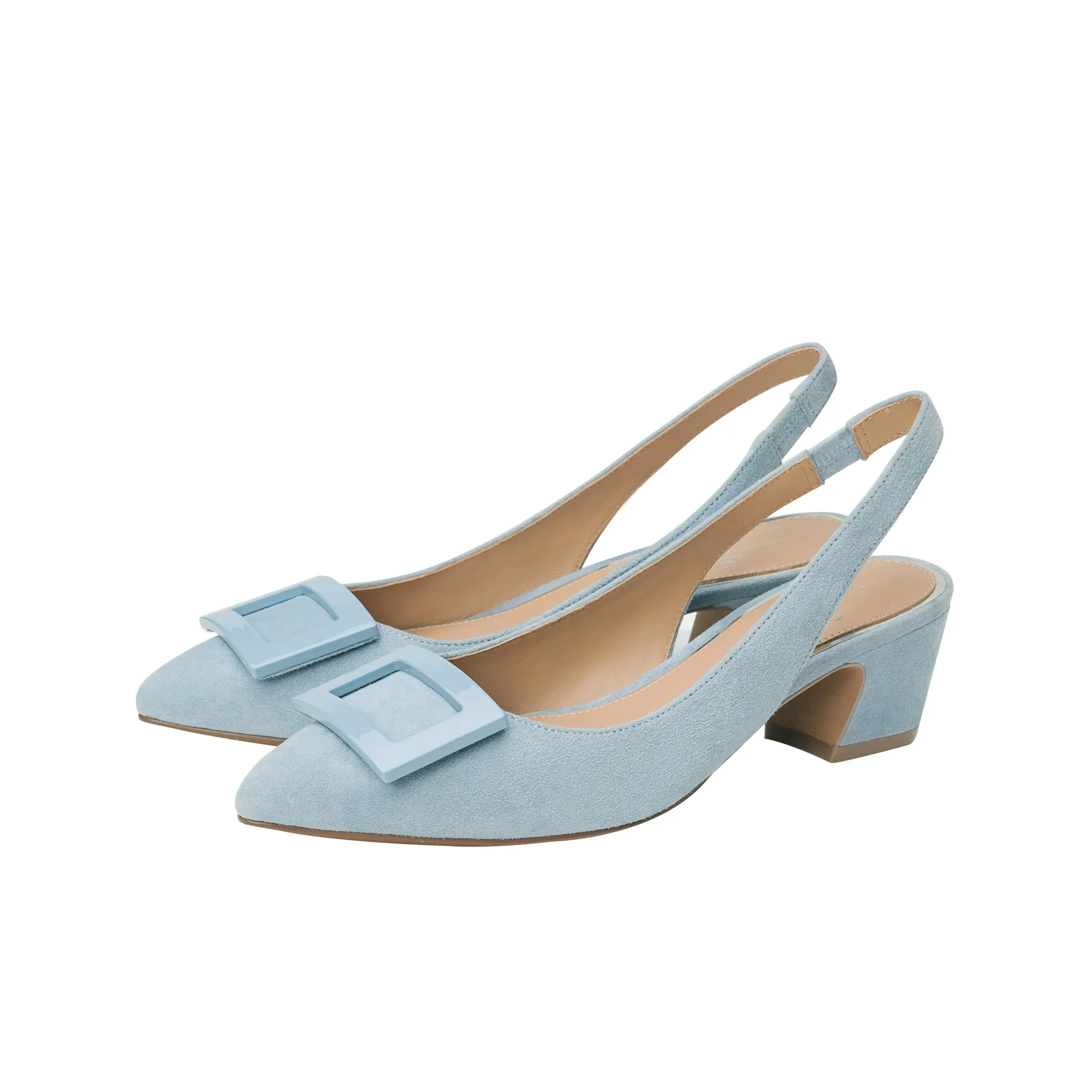 BAIZE | Cuban Heel Slingbacks