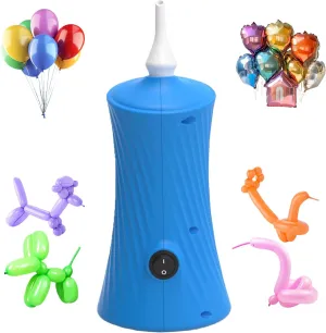 Balloon Pump Electric Air Balloon Pump Balloon Inflator for Foil Animal, Classic, Long Balloons