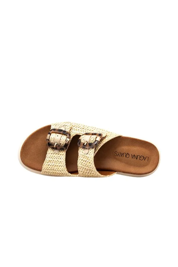 BEACON-BEIGE RAFFIA