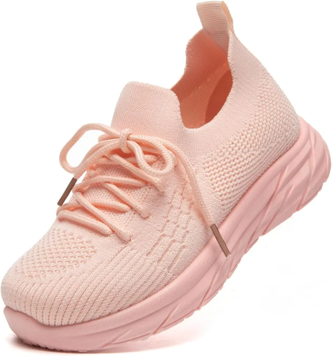 Bernal Girl/Boys Slip-On Sneakers Toddler/Little Kid/Big Kid Lightweight Fashion Breathable Tennis Walking Shoes Non Slip Runing Shoes
