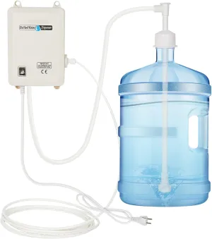 Bottled Water Dispenser Pump System 5 Gallon Water Jug Pump 5 Gal Electric Water Dispenser Ice Maker Water Dispenser Drinking Water Pump Coffee Water Dispensing System with Single Inlet Pipe