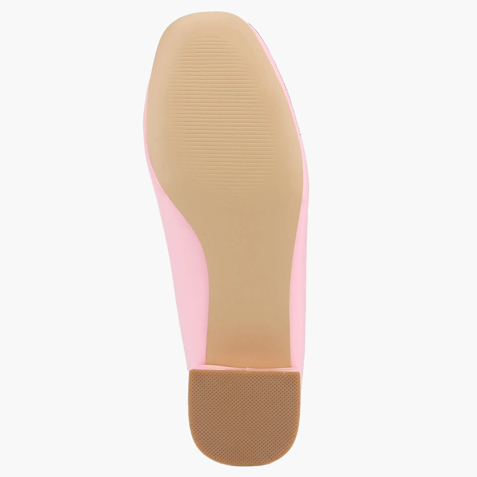 Bowknot Ballet Pump Block Heels Women Shoes