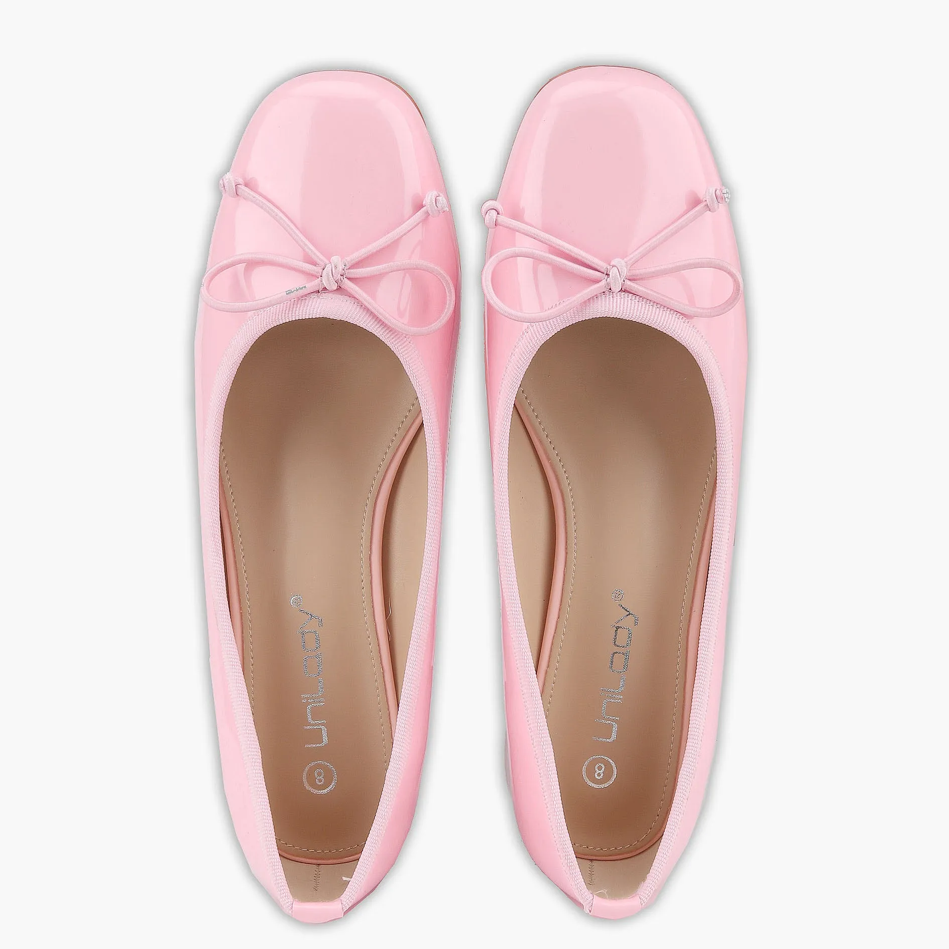 Bowknot Ballet Pump Block Heels Women Shoes