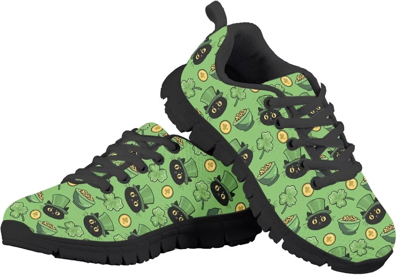 Boys Girls Shoes Non Slip Athletic Running Walking Kid Lightweight Lace Up Sneaker Breathable Mesh Upper Sport Shoe