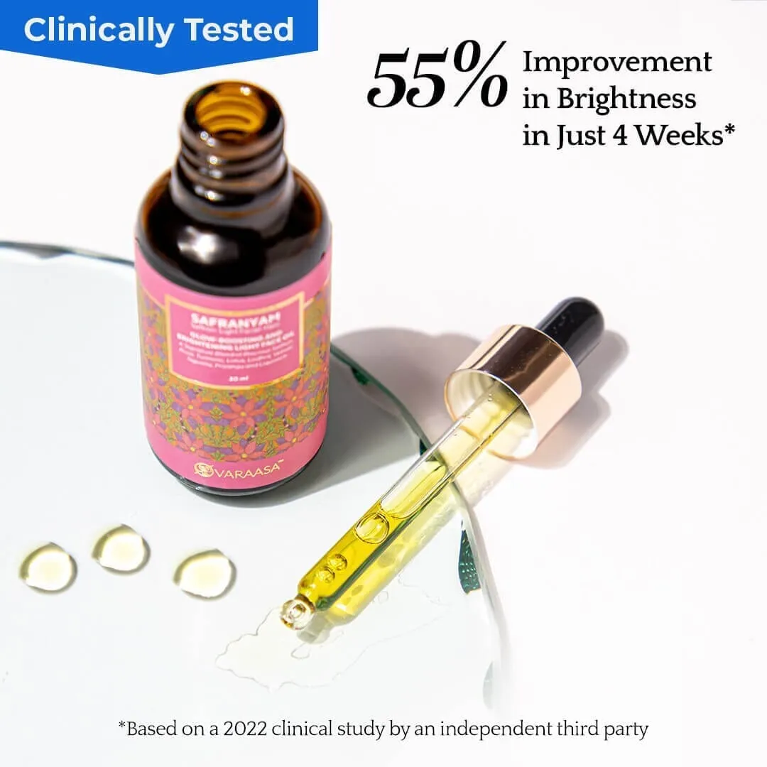 Brighten & Firm Face Oil Duo In a Free Gift Box