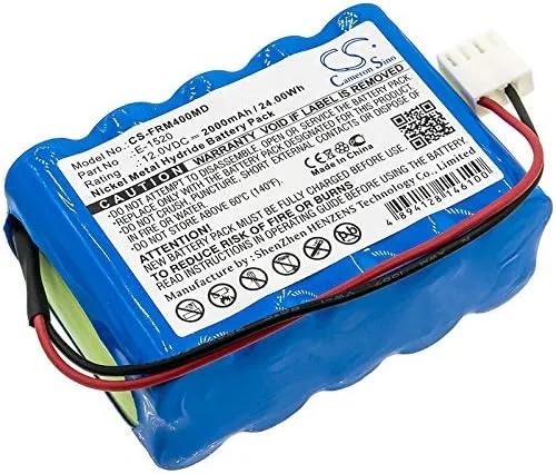 Cameron Sino New Replacement Battery Fit for CODAN Argus 707 V volumetric Pump, Infusion Pump Argus 707(2000mAh / 24.00Wh)
