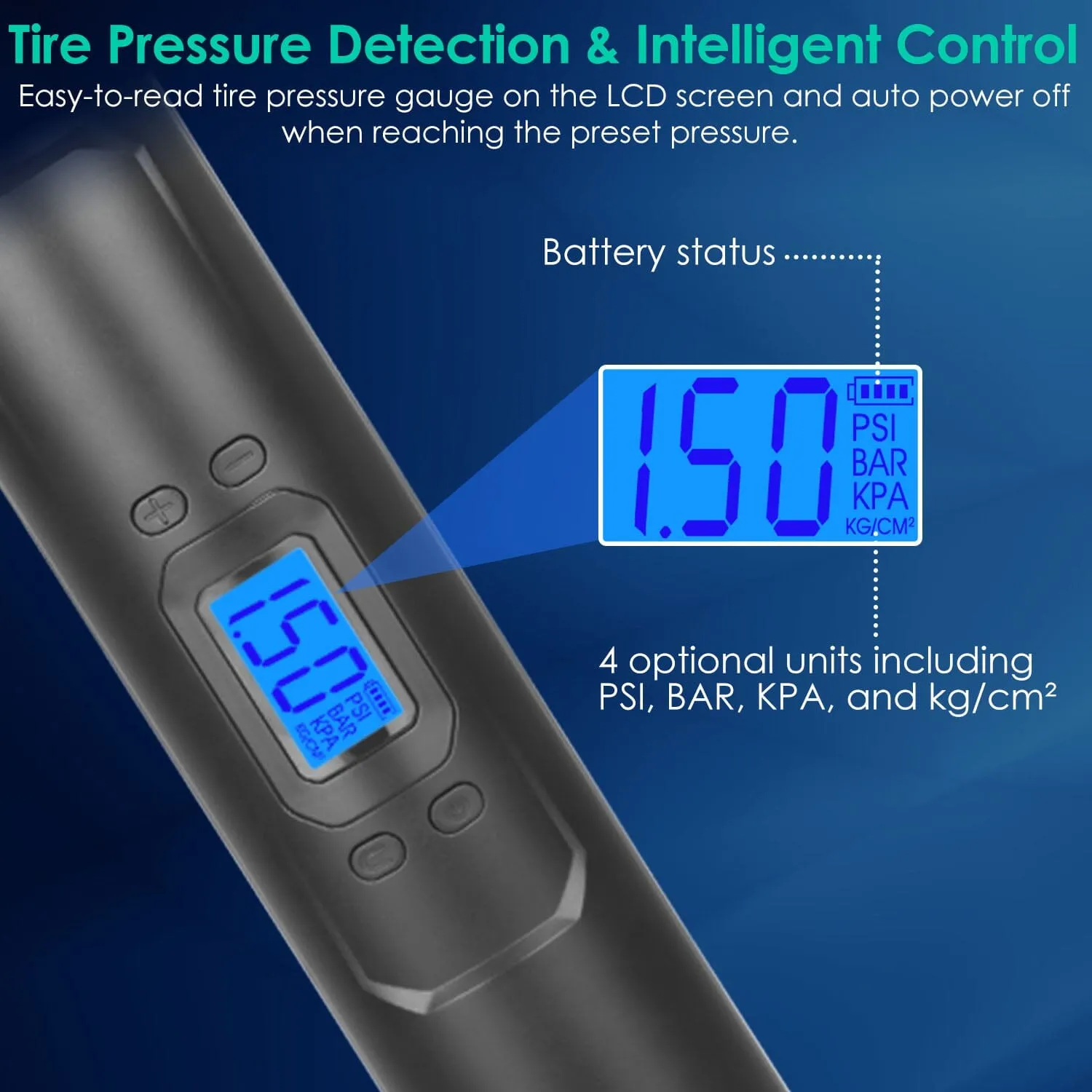 Car Tire Inflator Pump