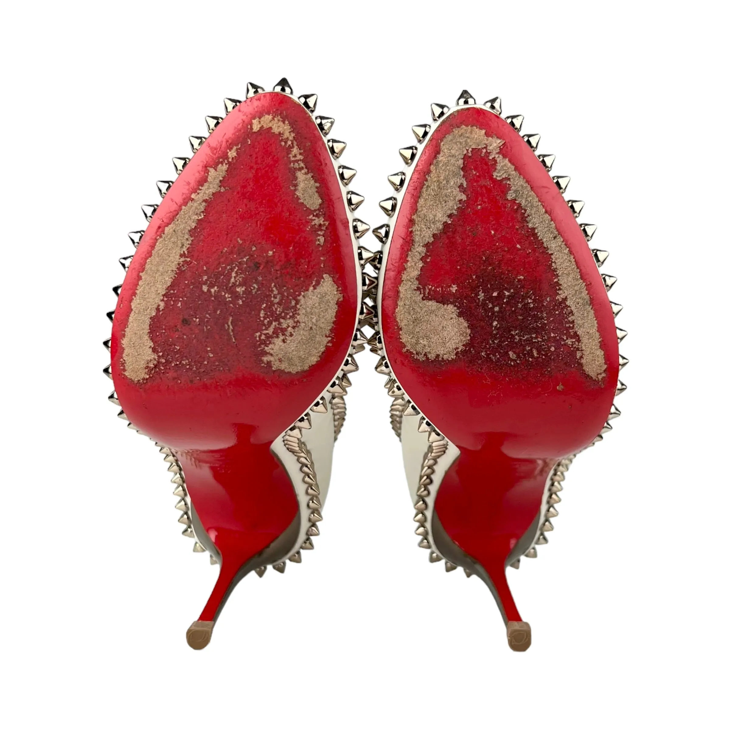 Christian Louboutin Neige/Colombe Met Dorispiky 100 Kid/Specchio Heel