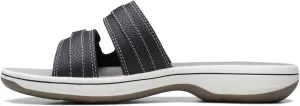 Clarks - Womens Breeze Piper H Shoes, Color Black, Size: 9 M US
