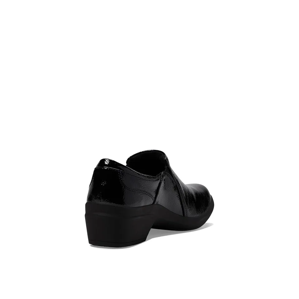 Clarks Women's Talene Pace Black Crinkle Patent 26174444