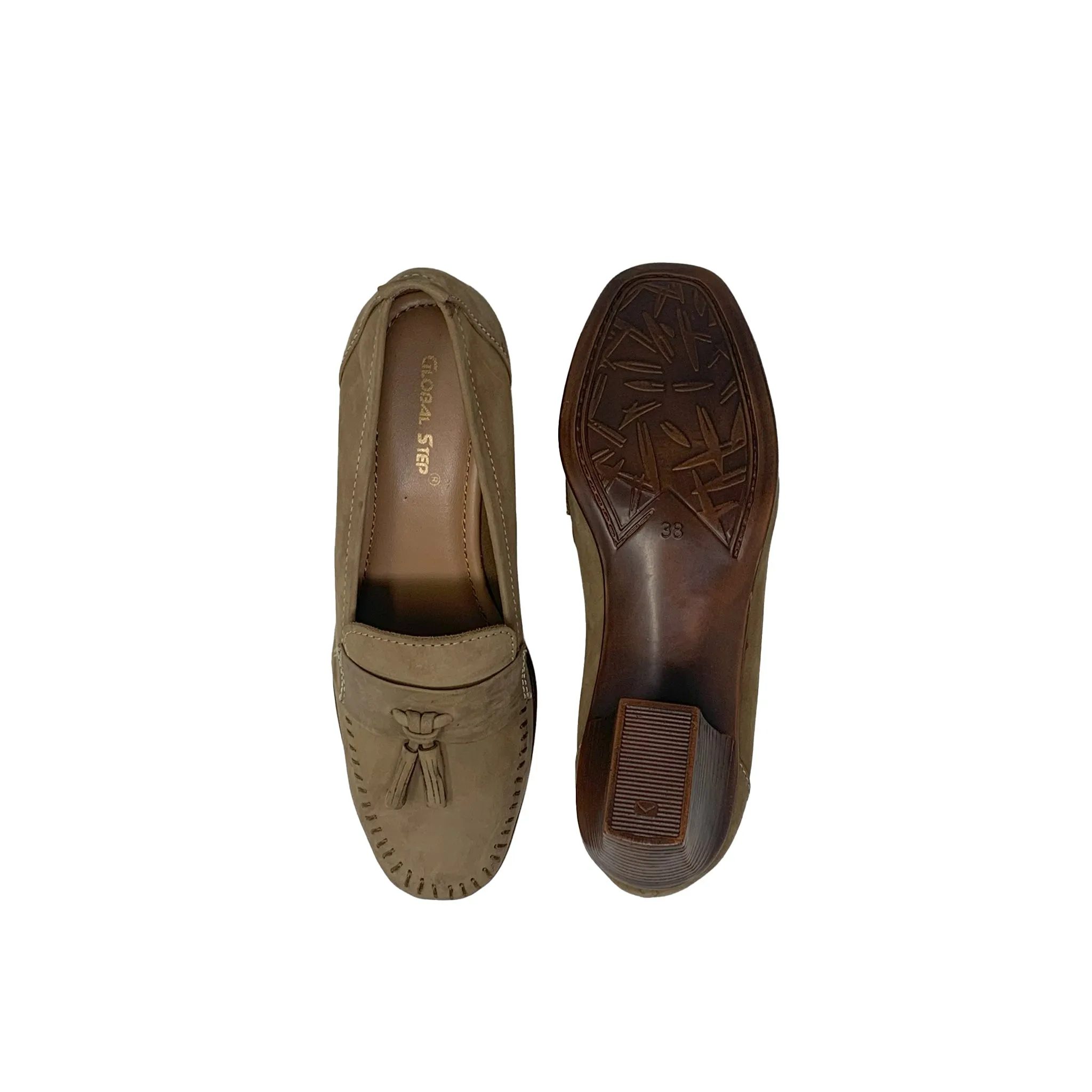 Classic Tassel Loafer Heels