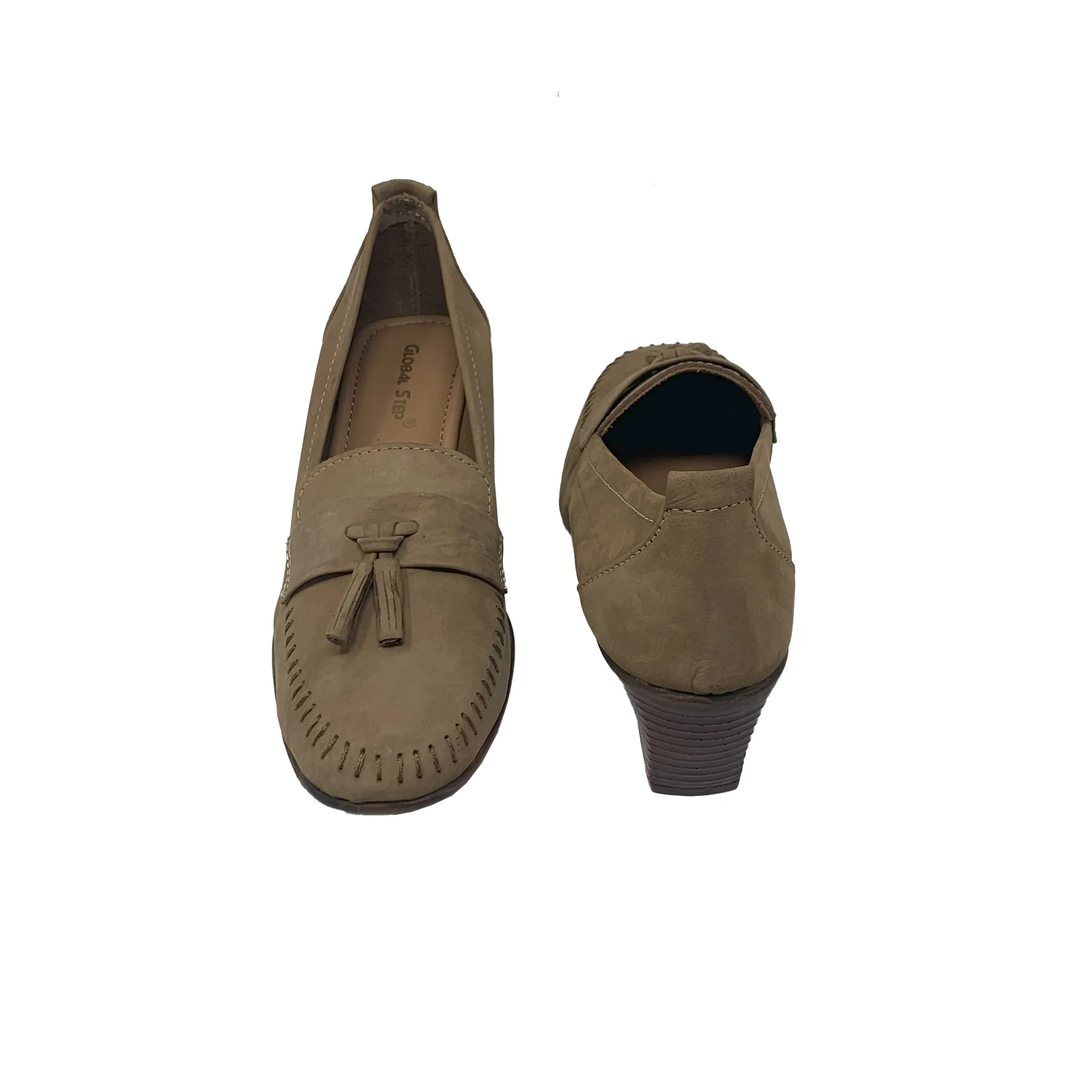 Classic Tassel Loafer Heels