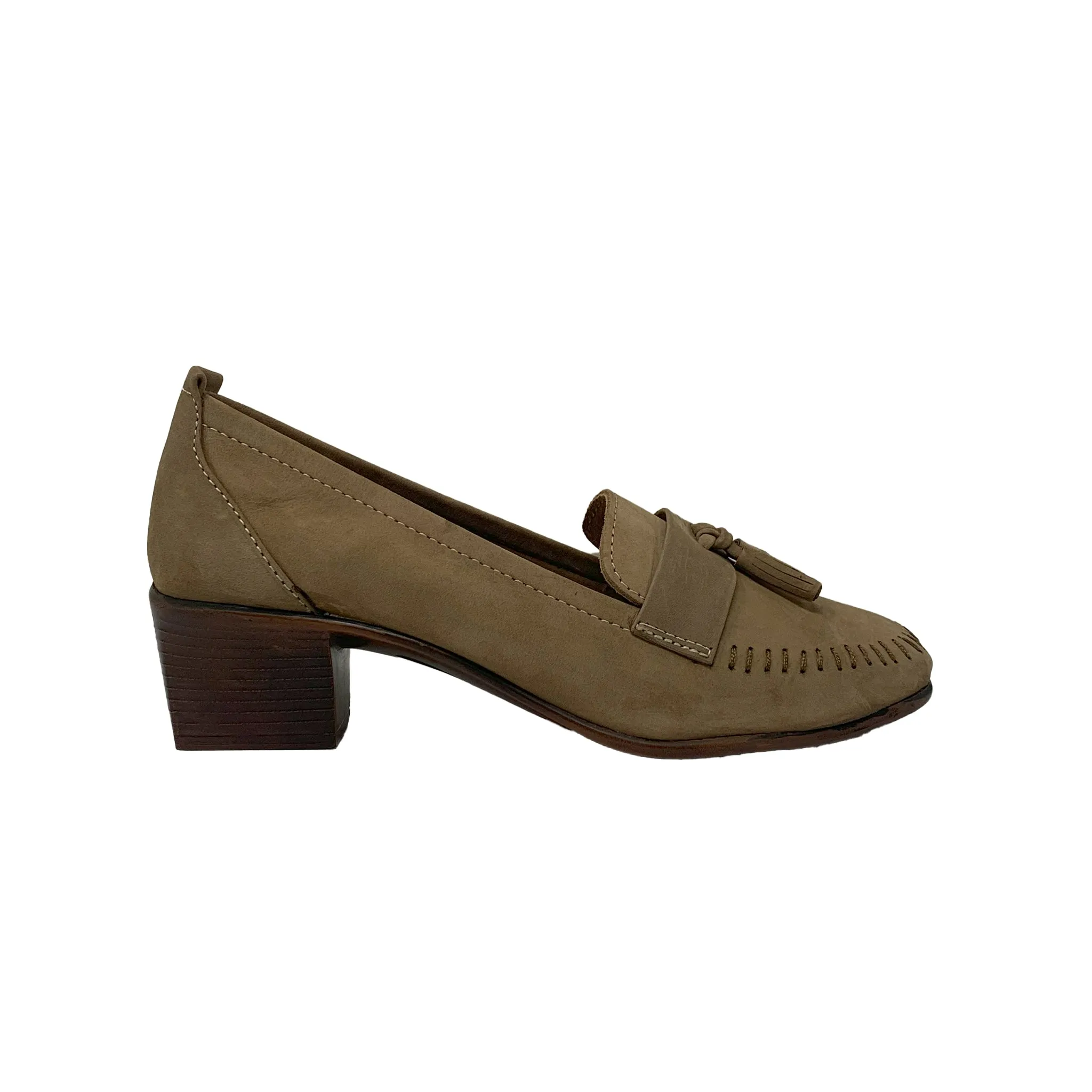 Classic Tassel Loafer Heels