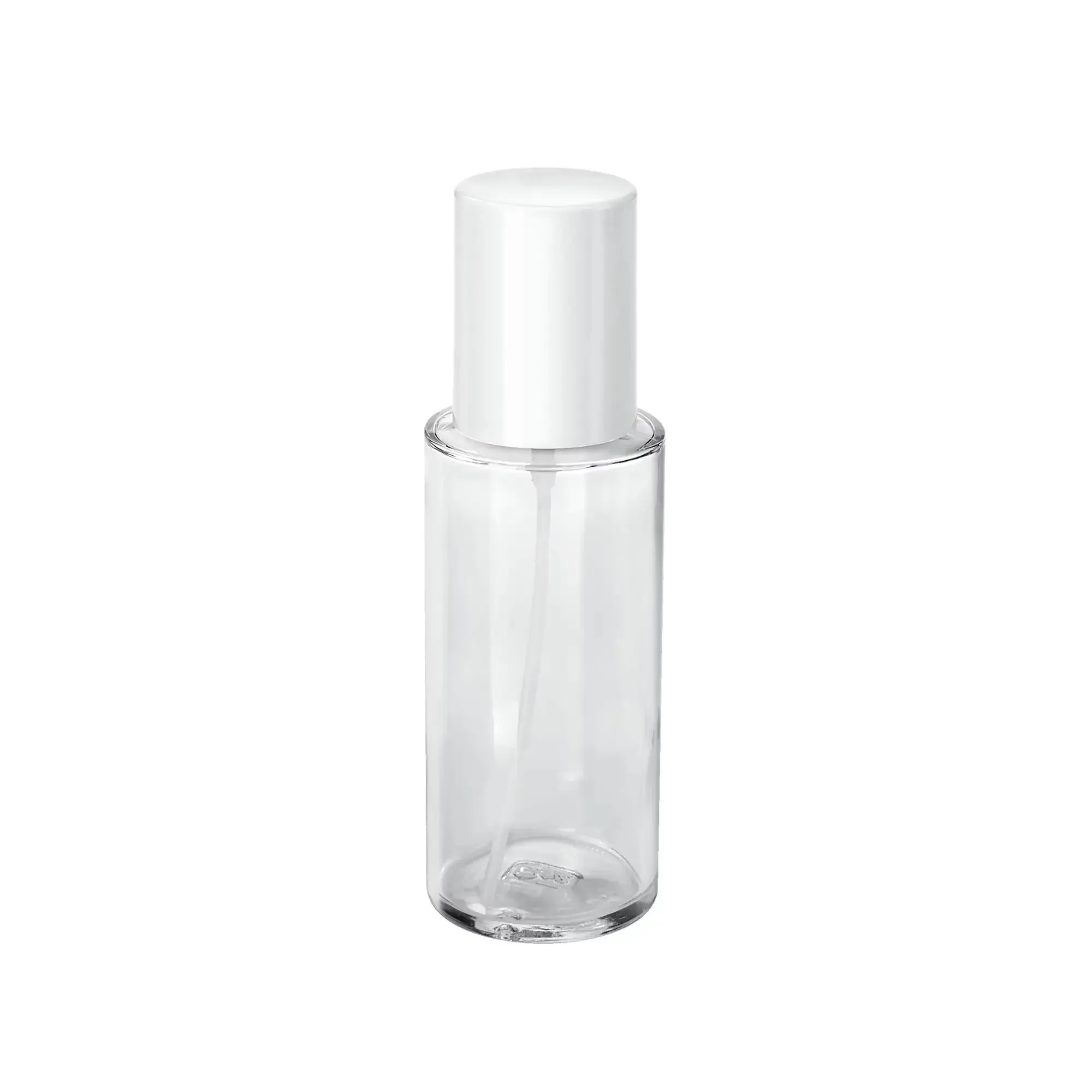 Clear glass bottle with pump sprayer - 100 ml - Ruck