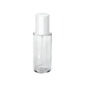 Clear glass bottle with pump sprayer - 100 ml - Ruck
