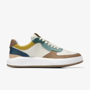 Cole Haan Men's Grandpro Crossover Sneaker Silver birch /blue wing teal C39590