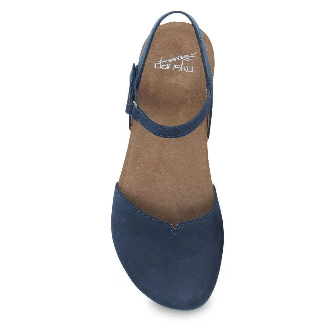 Dansko Women's Rowan Navy Milled Nubuck 6025755300