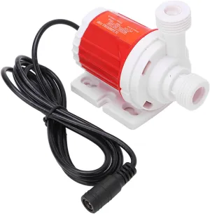 DC 12V Submersible 10W 3.3Meter IPX8 Mini Quiet Pump for Fish, Aquariums and Fountains