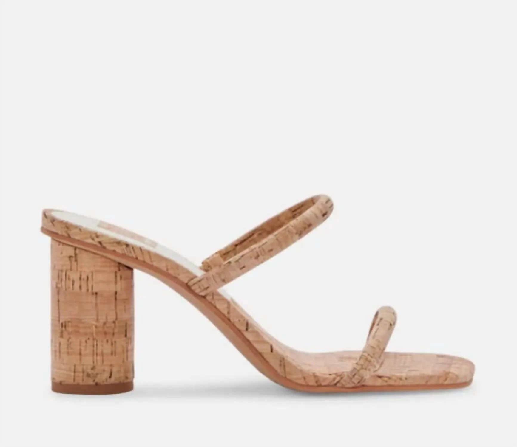 Dolce Vita - Women's Chunky Round Cork Heel Sandal
