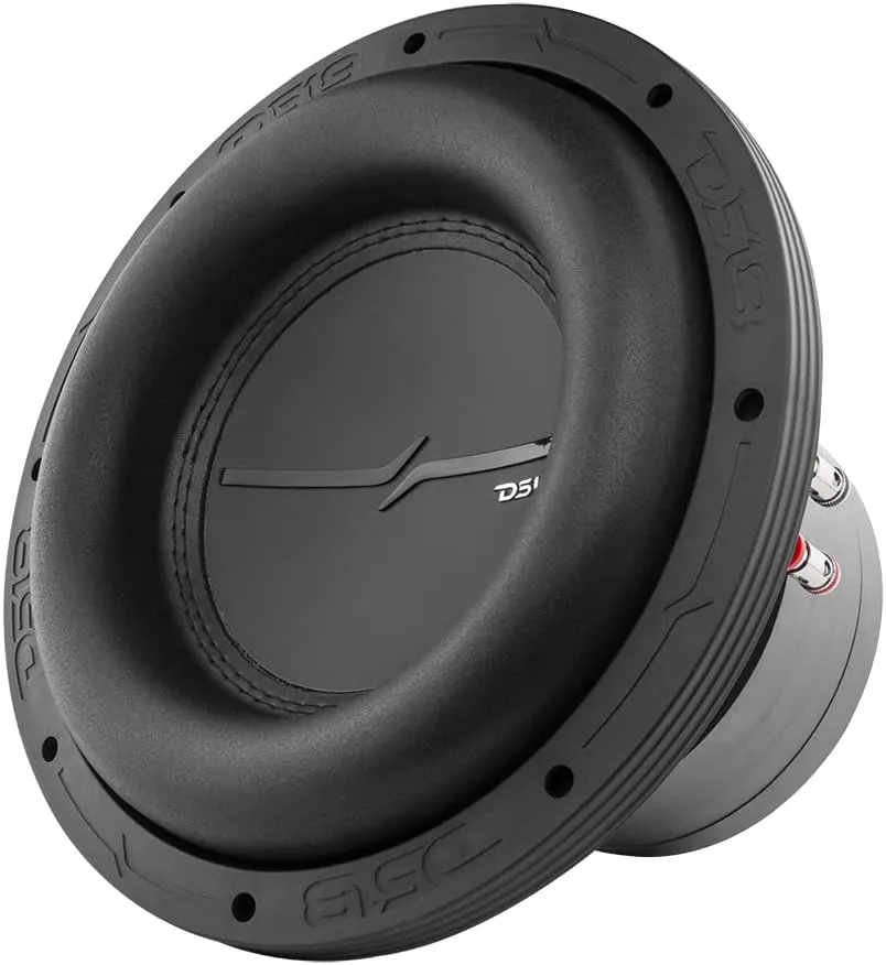 DS18 ZXI10.4D 10 Inches High Excursion Car Audio Subwoofer 1600W Watts Dual Voice Coil 4-Ohm 4 Magnets (1 Speaker)