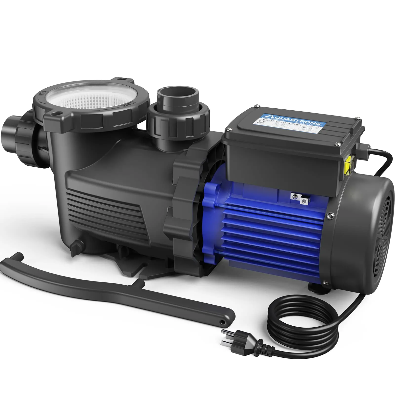 Dual Speed Pool Pumps, 1.5 HP & 2 HP, 4975GPH to 5186GPH, 115V
