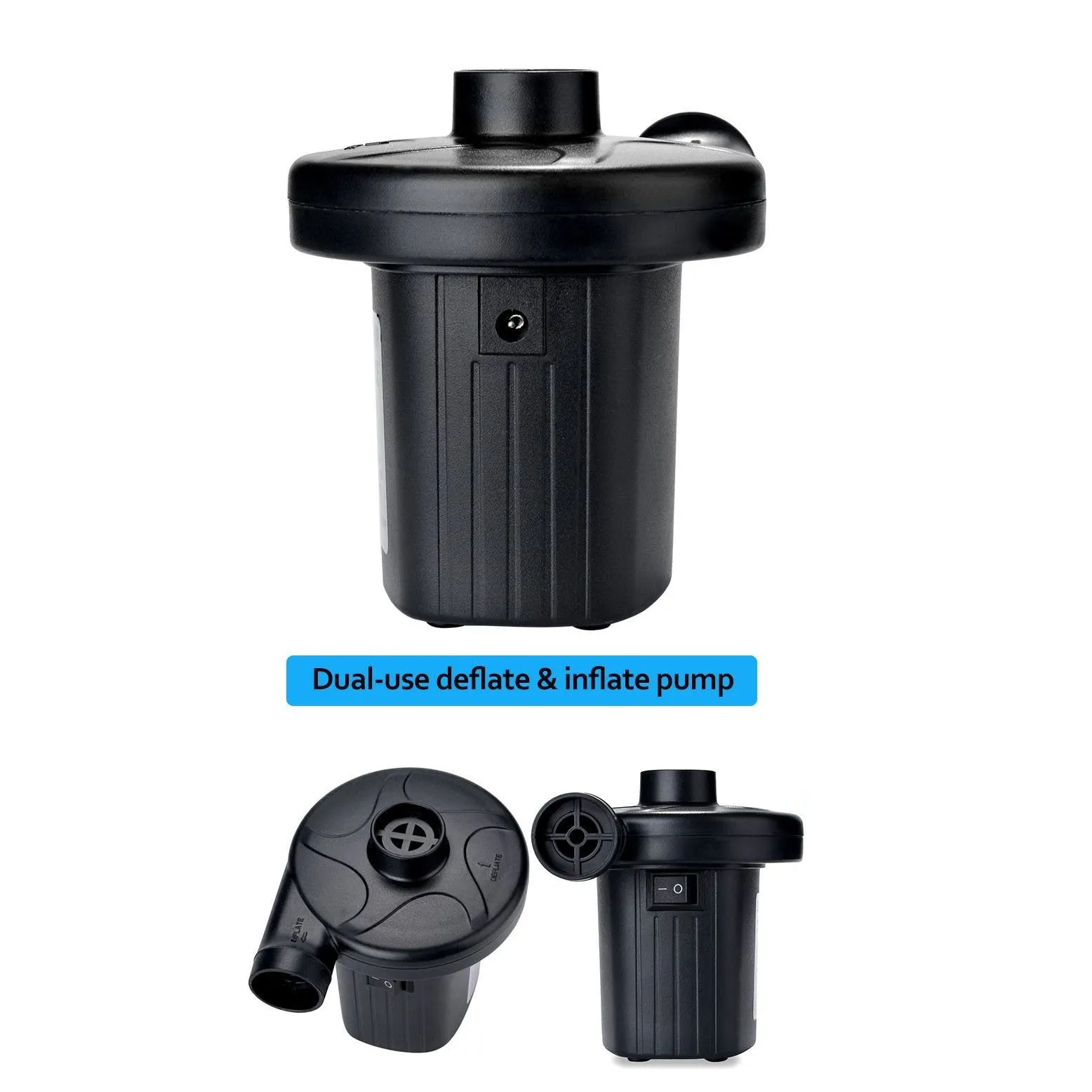 Electric Air Pump for Swimming Ring Inflatable Boat