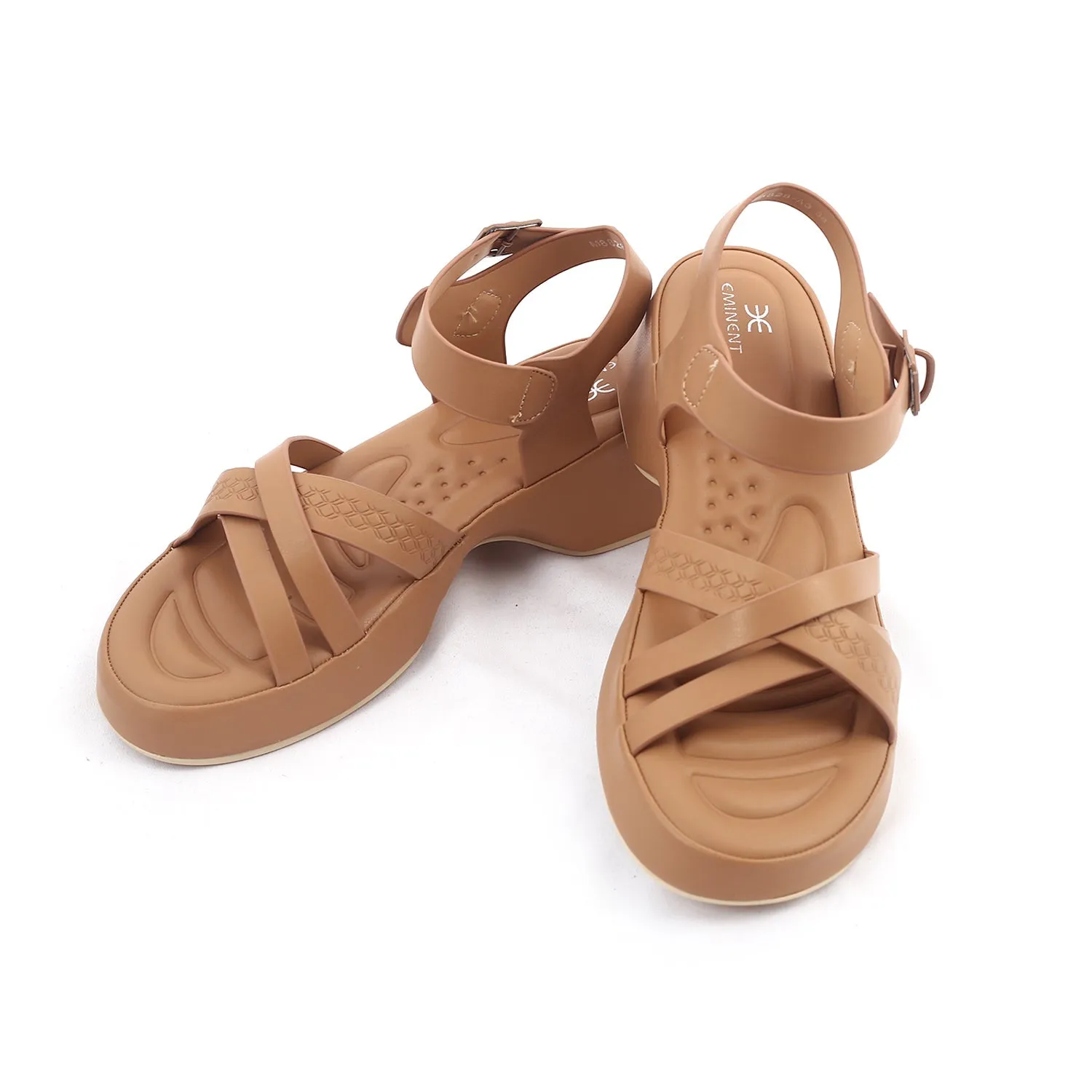 Eminent Women's Softy Sandal - Khaki