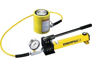 Enerpac SCL-502H Single Acting Cylinder Pump Set RCS-502 Cylinder with P-392 Hand Pump