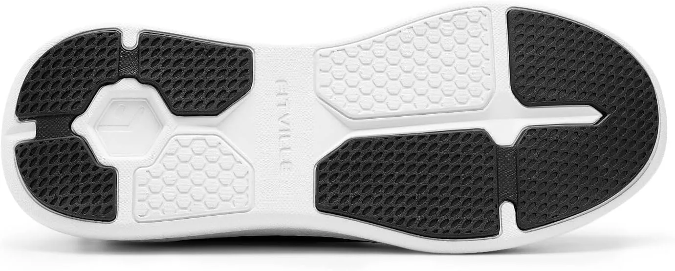 FitVille Men's Extra Wide Walking Shoes Comfortable Sneakers with Arch Support for Plantar Fasciitis - ArchPower FlyWave