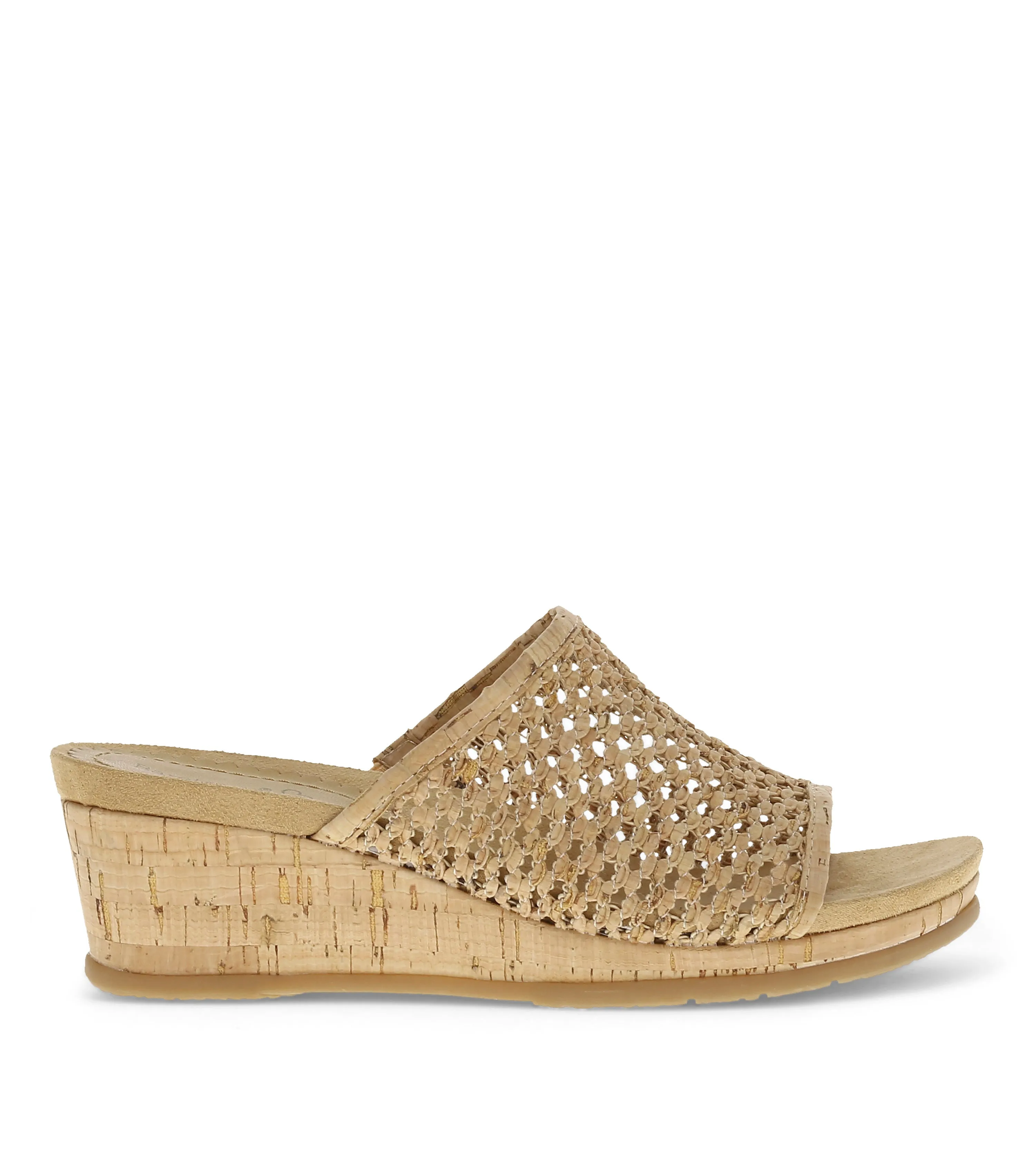 Flossey Wedge Slide Sandal