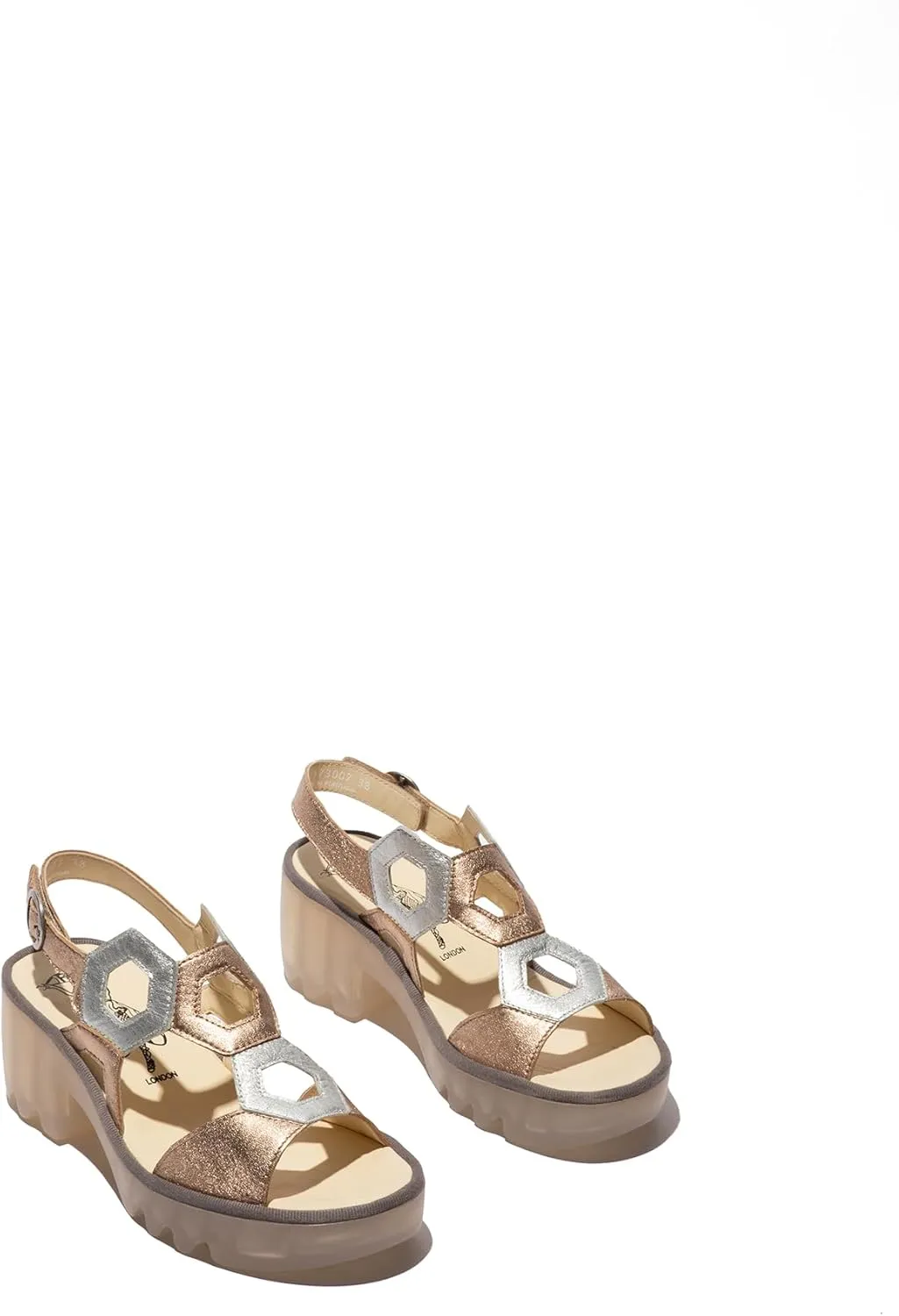 FLY London Women's Tewa573fly Heeled Sandal