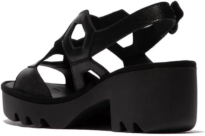 FLY London Women's Tewa573fly Heeled Sandal