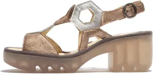 FLY London Women's Tewa573fly Heeled Sandal