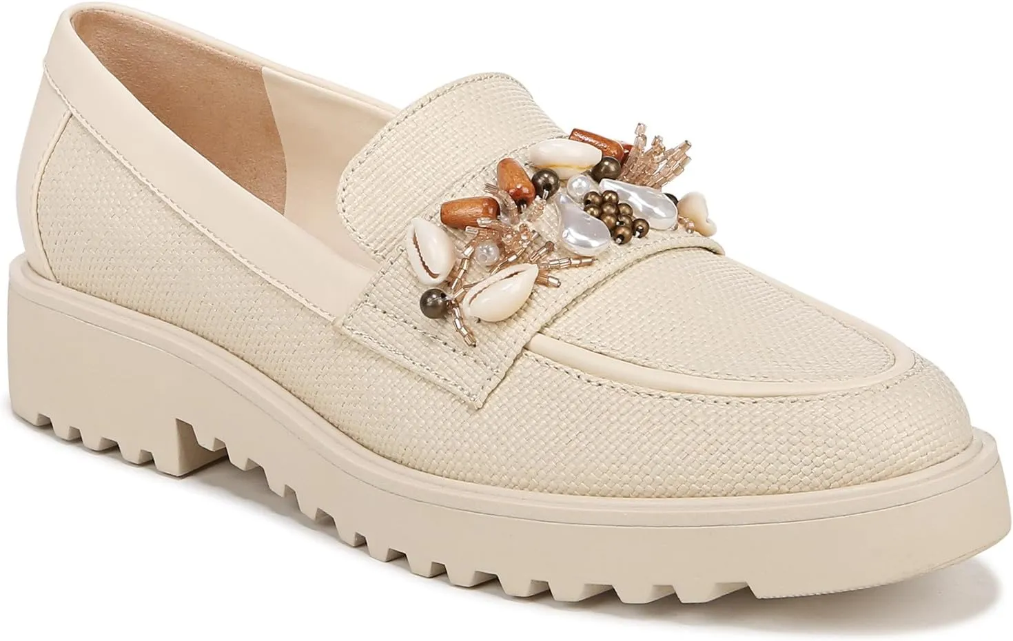 Franco Sarto Women's Carolynn Shell Lug Sole Loafer