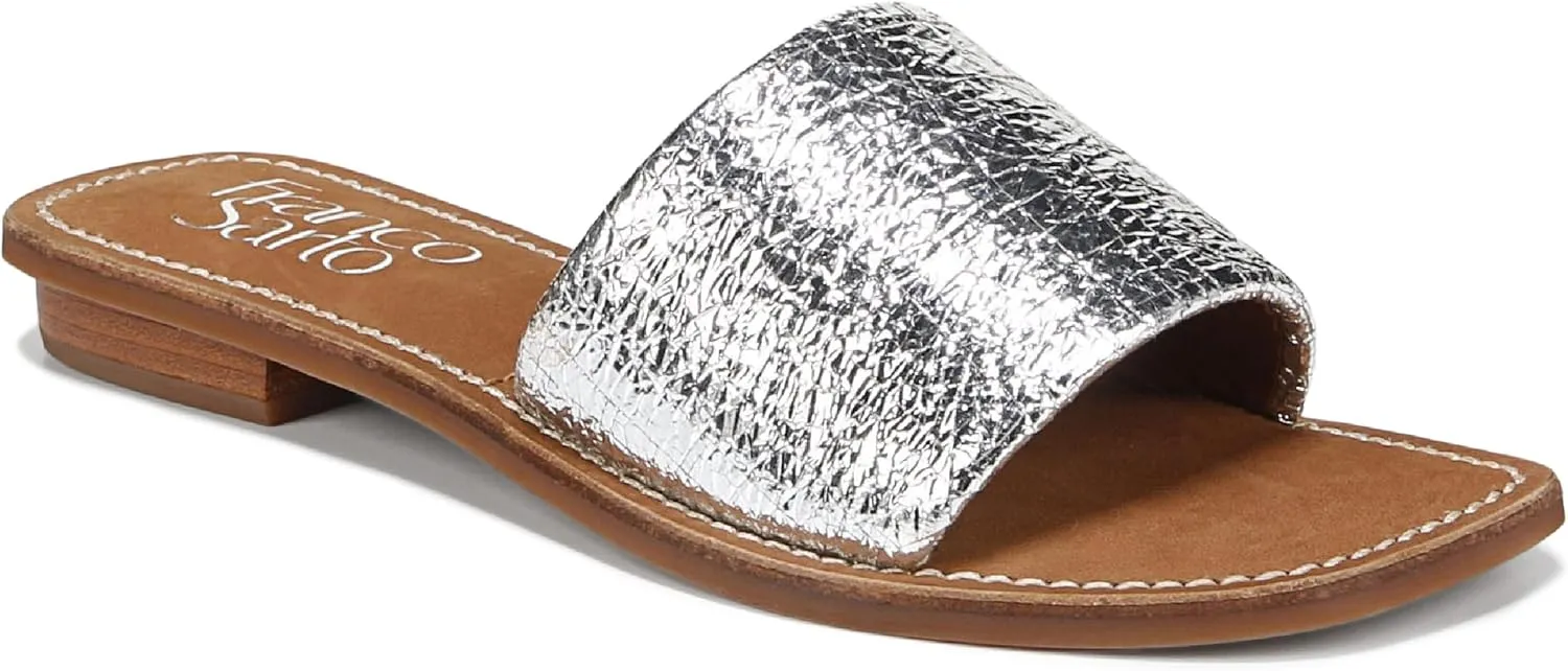 Franco Sarto Women's Tina Fashion Slide Flat Sandal