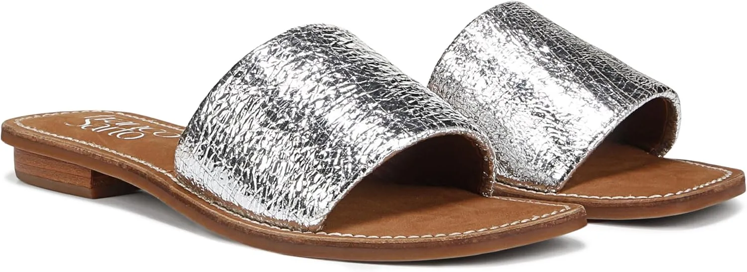 Franco Sarto Women's Tina Fashion Slide Flat Sandal